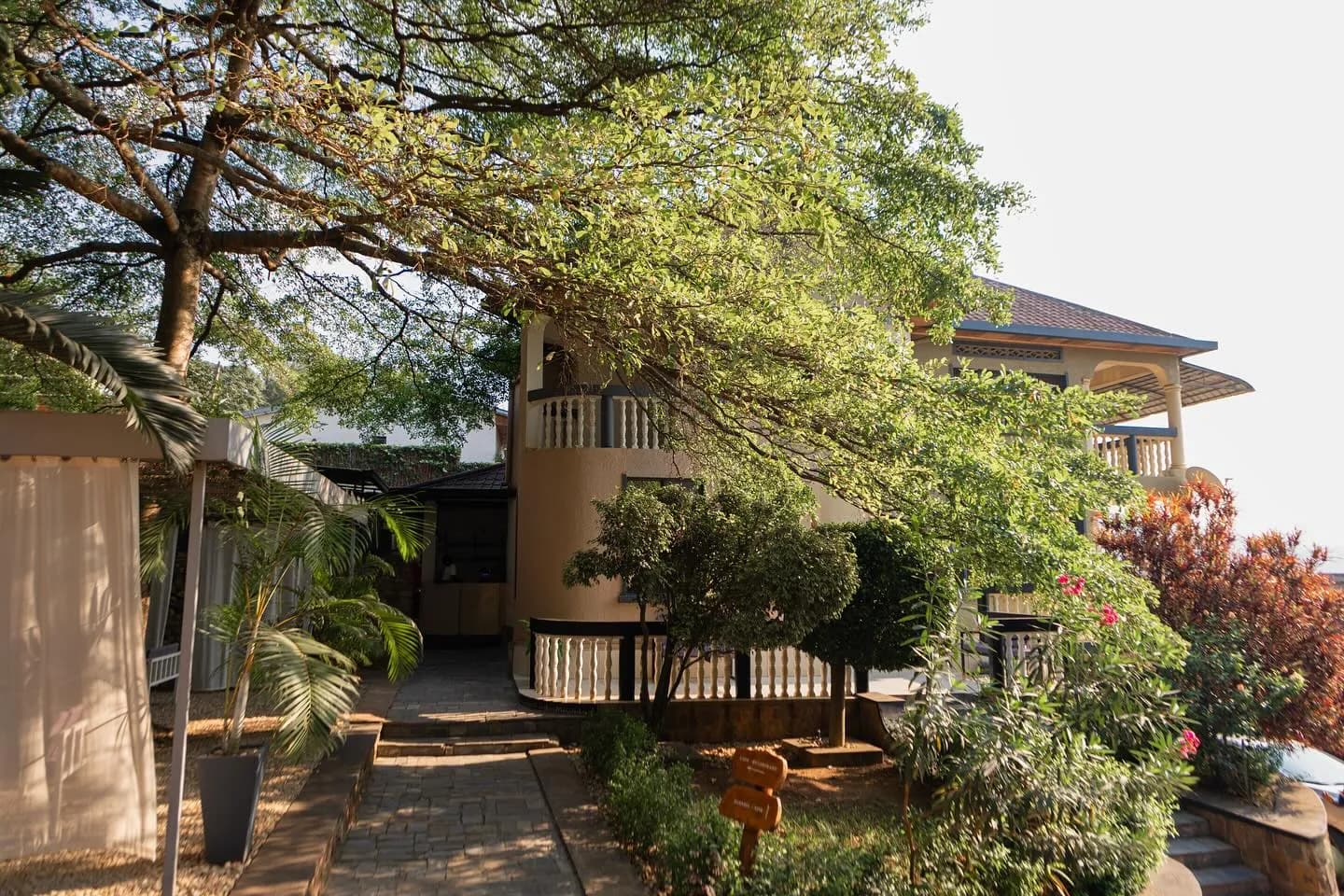 The house, from the garden